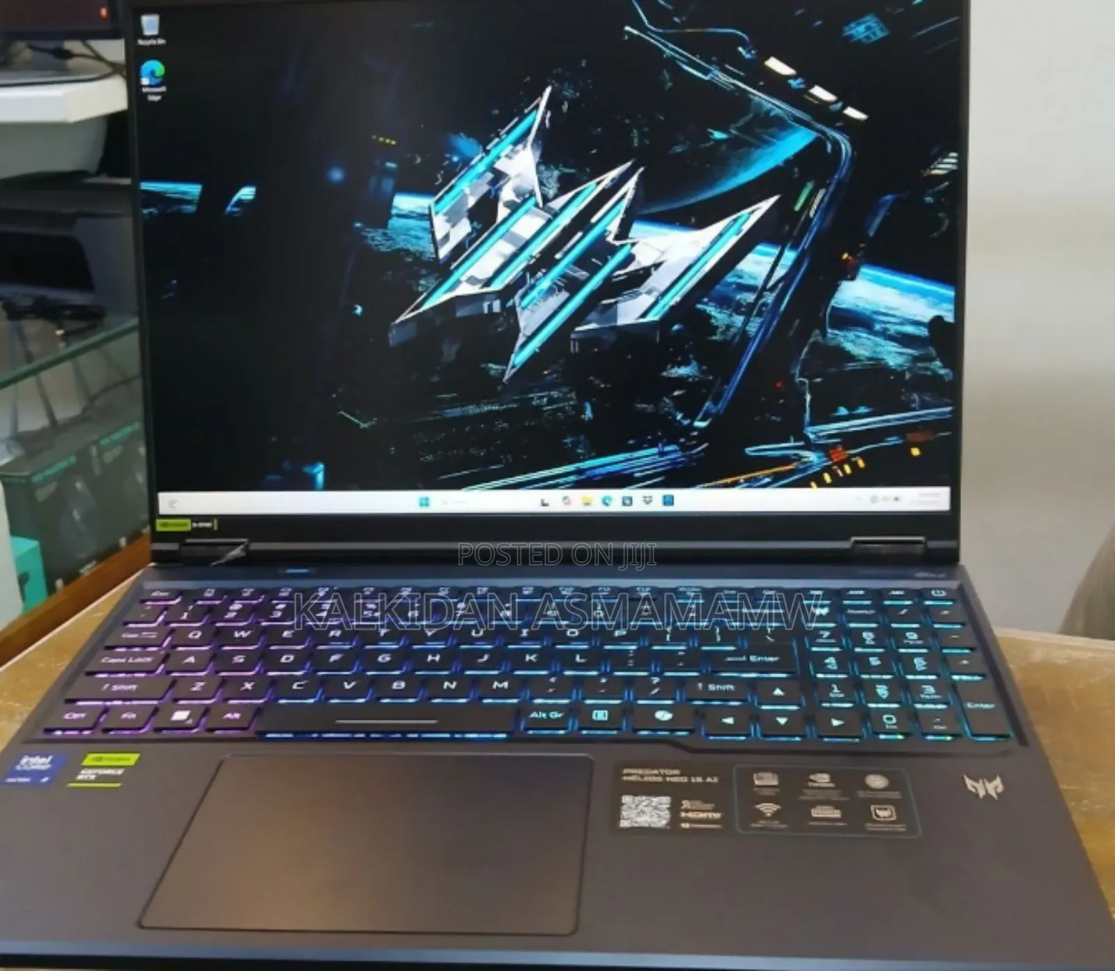 New Laptop Acer Predator Helios 300 32GB Intel Core Ultra 9 SSD 1T