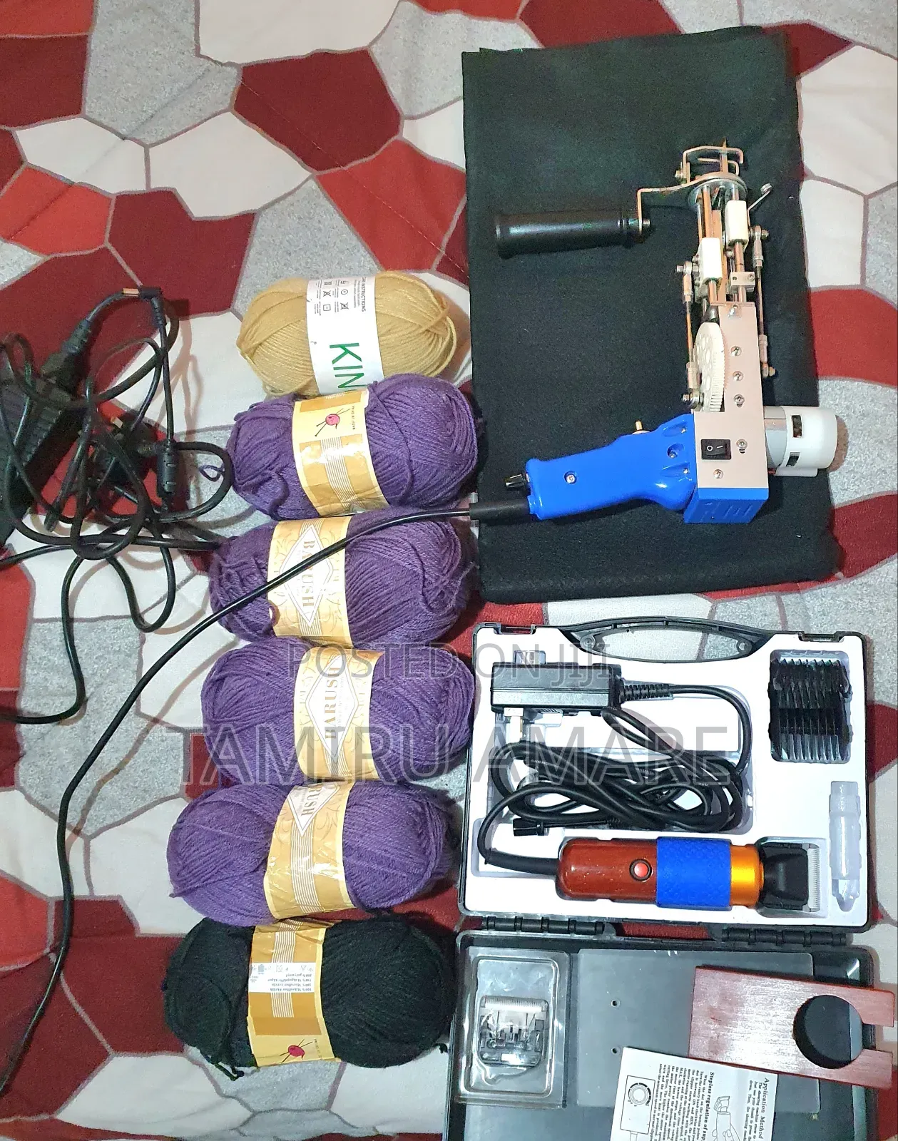 Tuffting Gun and Trimmer