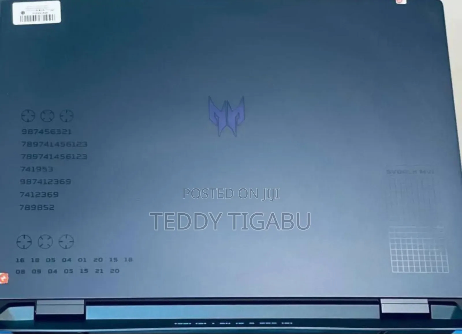 New Laptop Acer 16GB Intel Core I9 SSD 1T