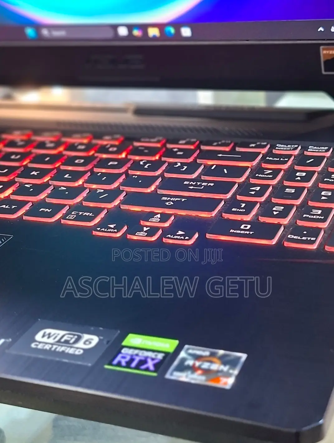 New Laptop Asus TUF Gaming A15 16GB AMD Ryzen 7 SSD 512GB