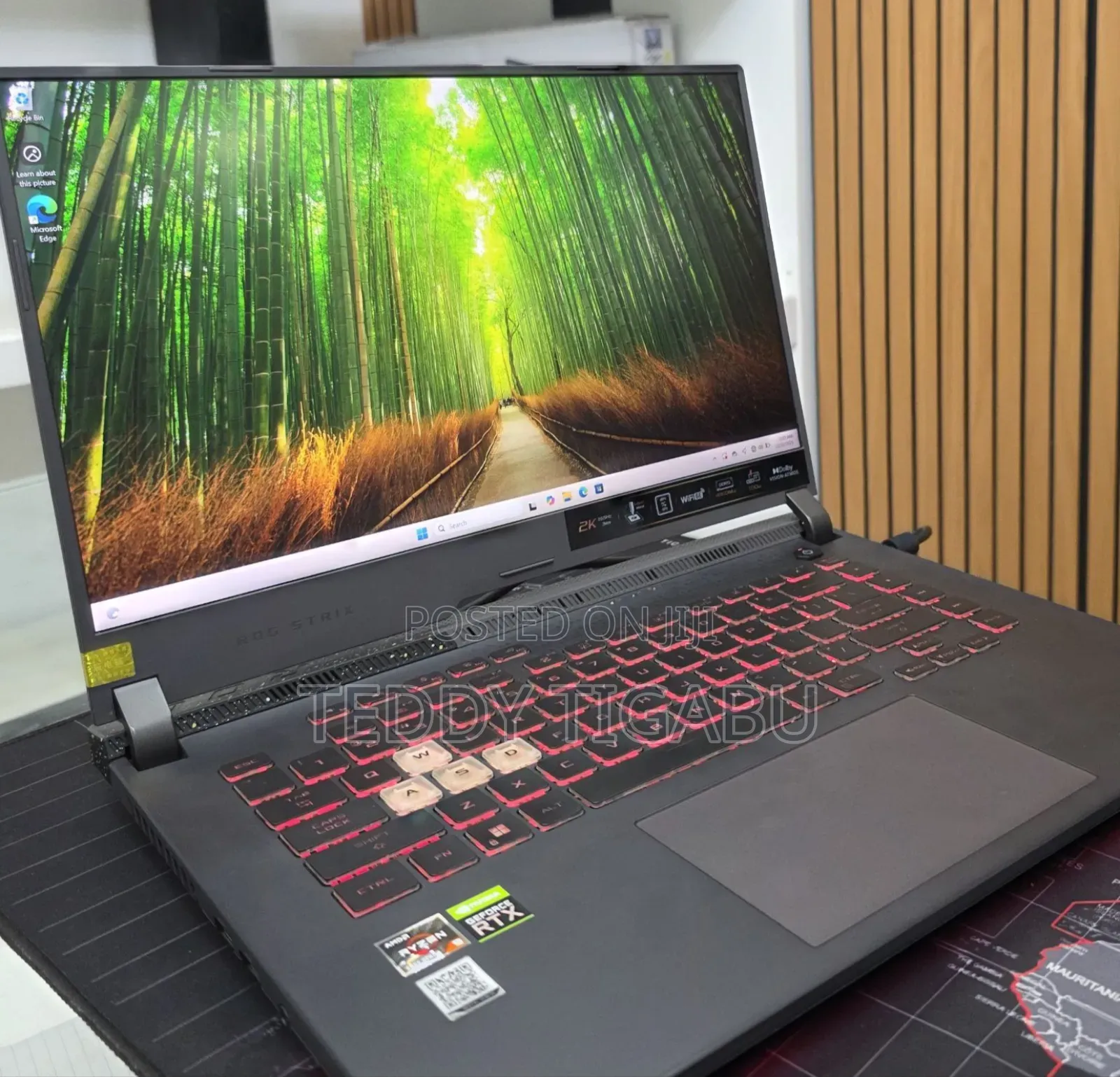 New Laptop Asus ROG Strix G16 G614 16GB AMD Ryzen 9 SSD 512GB