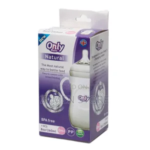 Photo - Only Baby 260ml Natural Feeding Bottle - Anti-colic System