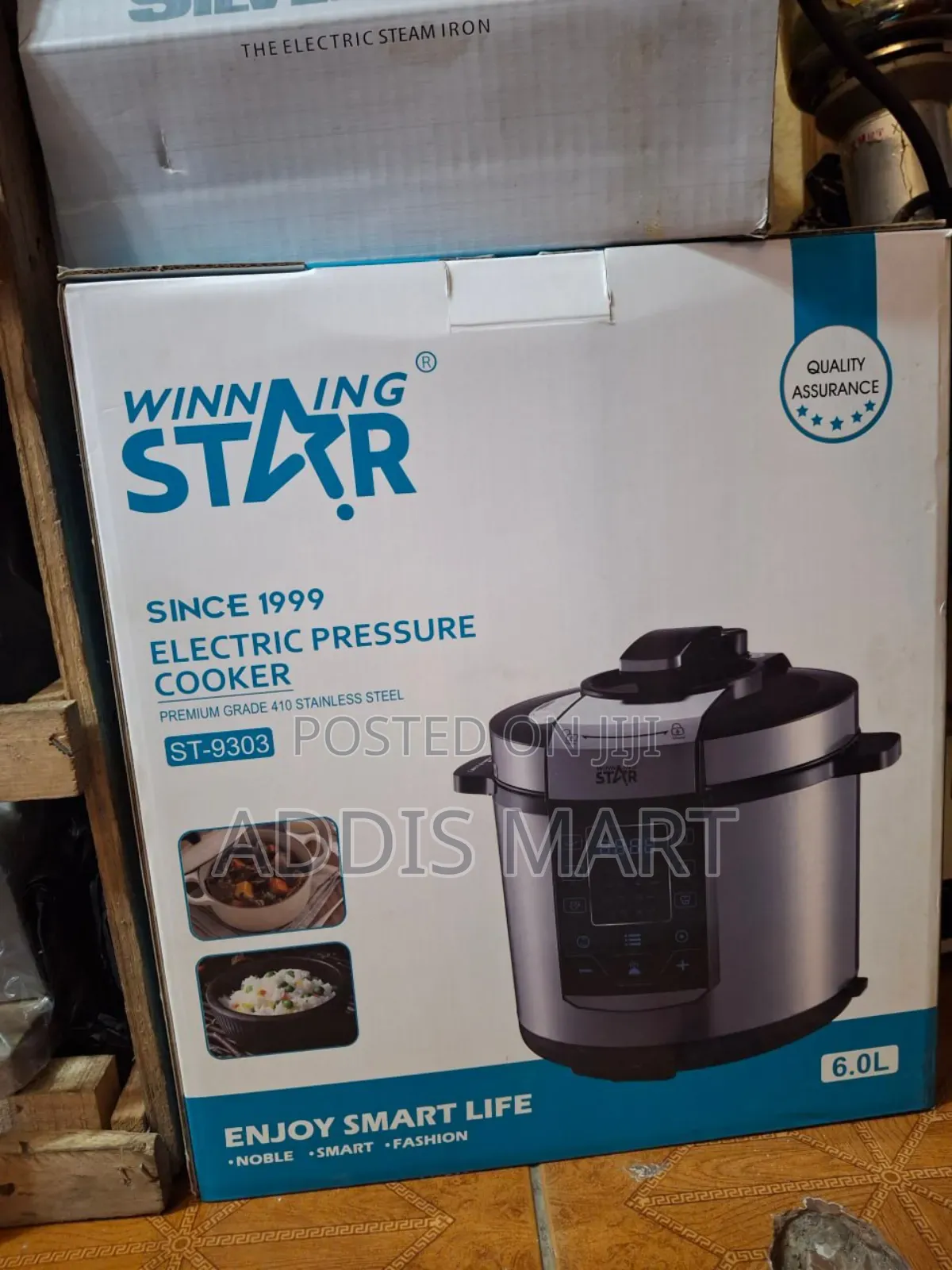 Winning Star 1000w 6l Multifunction Electric Pressure Cooker- St-9303