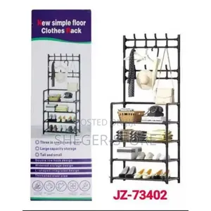 Highquality Stainless Multifunctional Shoe and Hat Rack(ባለ ዘርፈ ብዙ ጥቅም)
