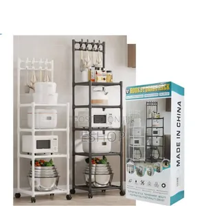 Multi-Functional Tiered Organizer on Casters