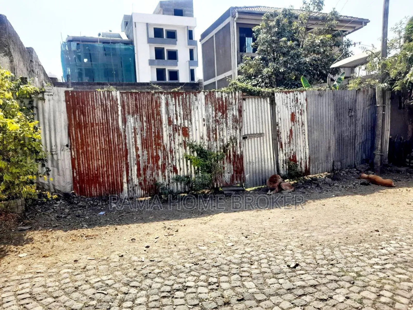 ፈራሽ ቤት ያለው ለግንባታ ቁልፍ ቦታ ላፍቶ አይን የሆነ ቦታ ላይ