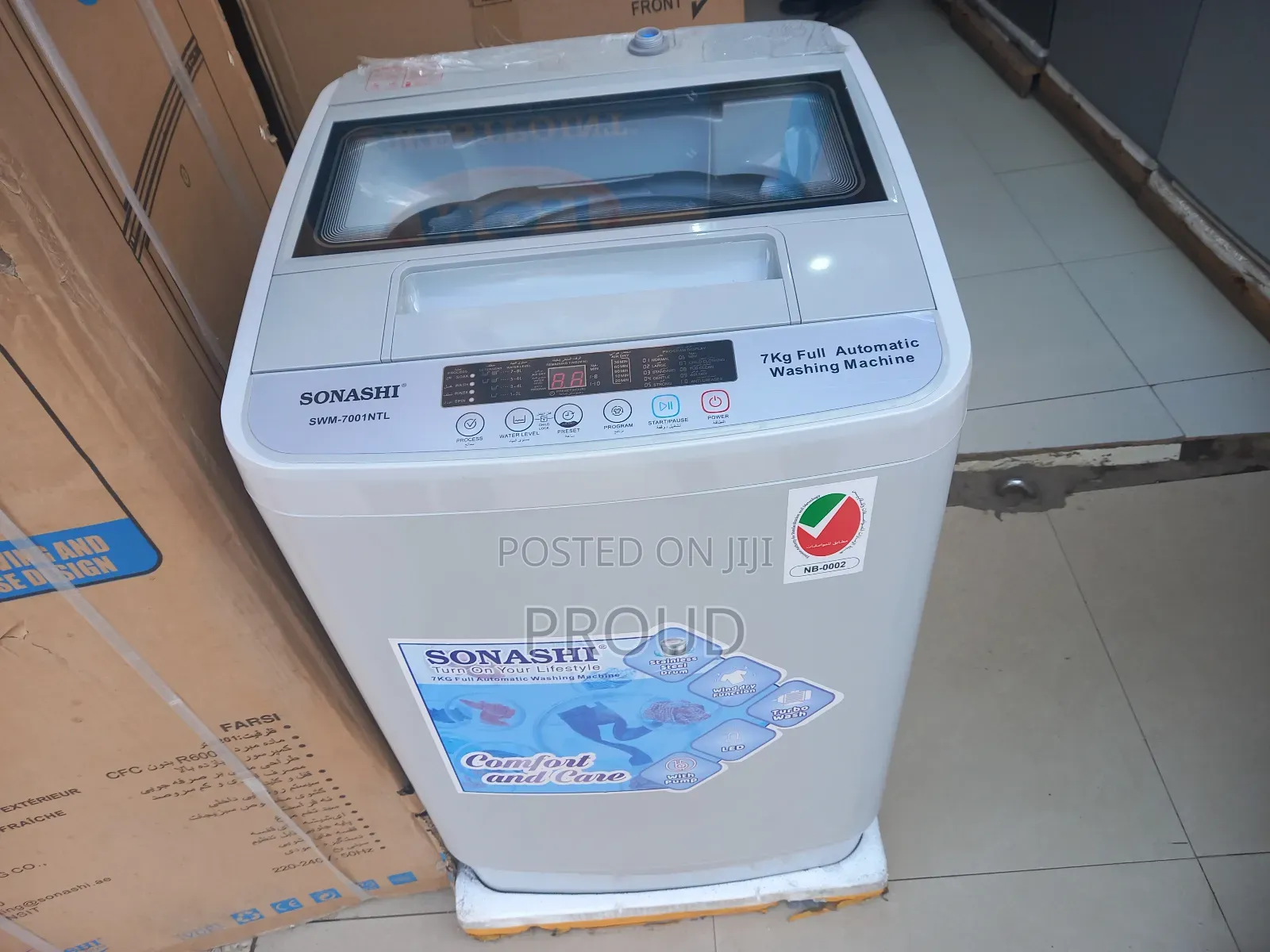 Sonashi 7kg Automatic Waching Machine