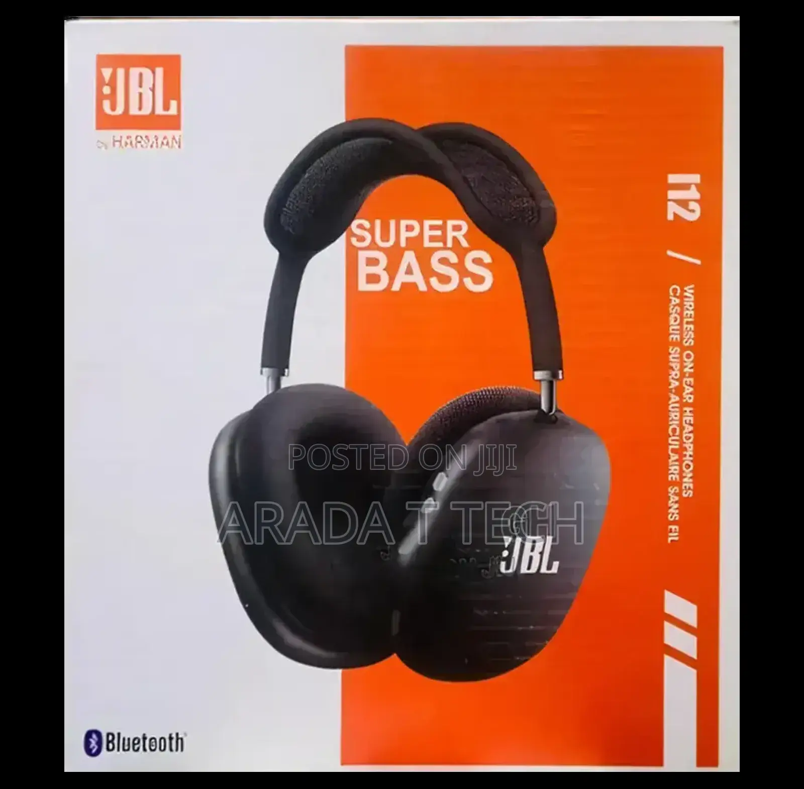 JBL I12 Super Bass Wireless Bluetooth Headphone.