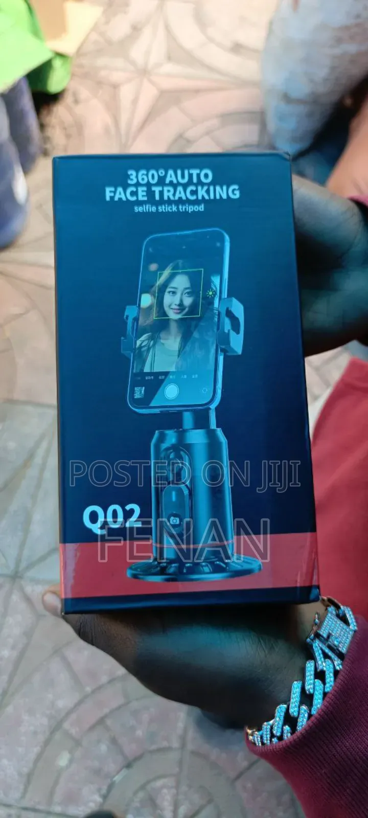 360 Auto Face Tracking Self Stick Tripod