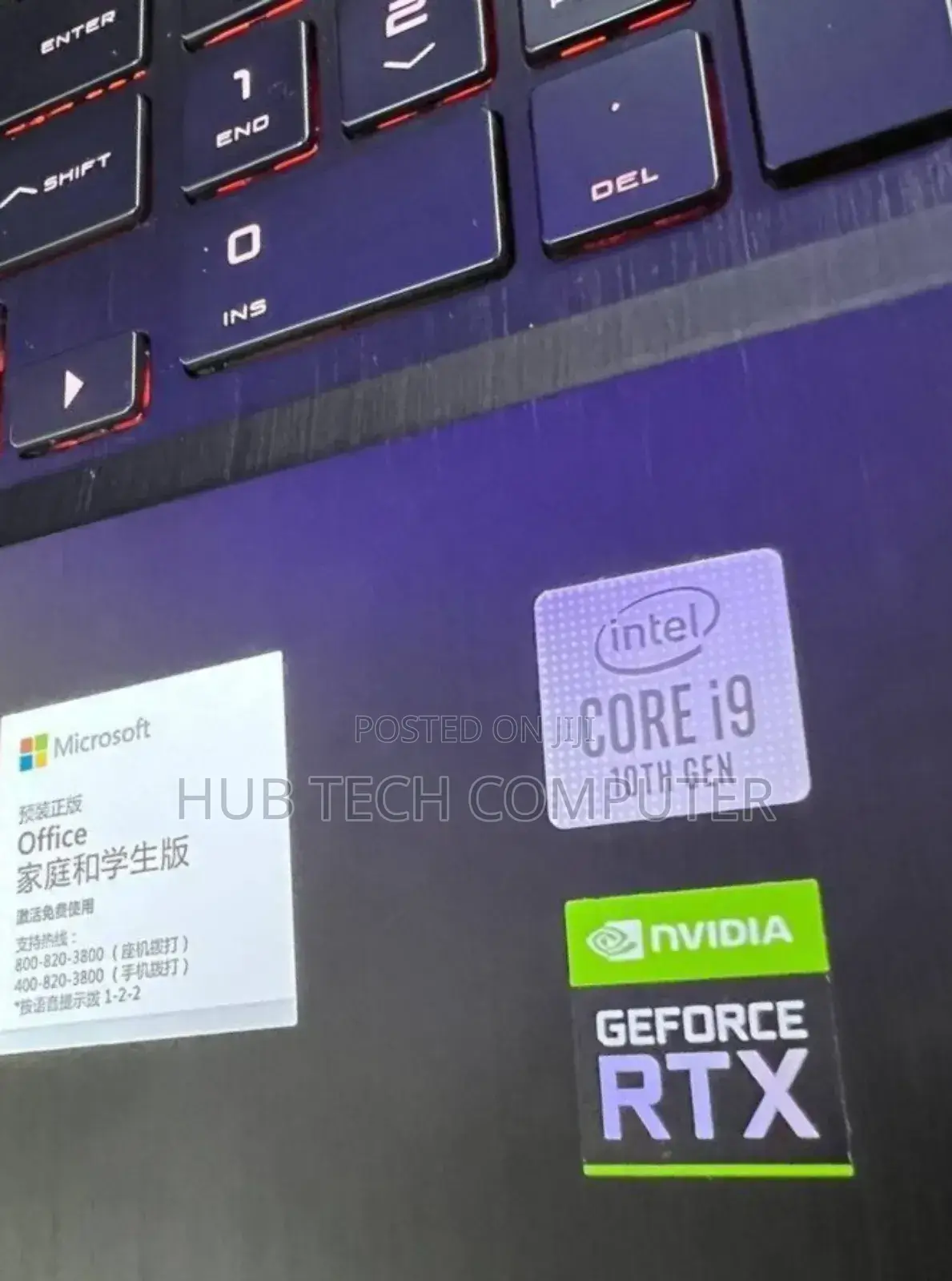 New Laptop HP Omen 15 16GB Intel Core I9 SSD 512GB