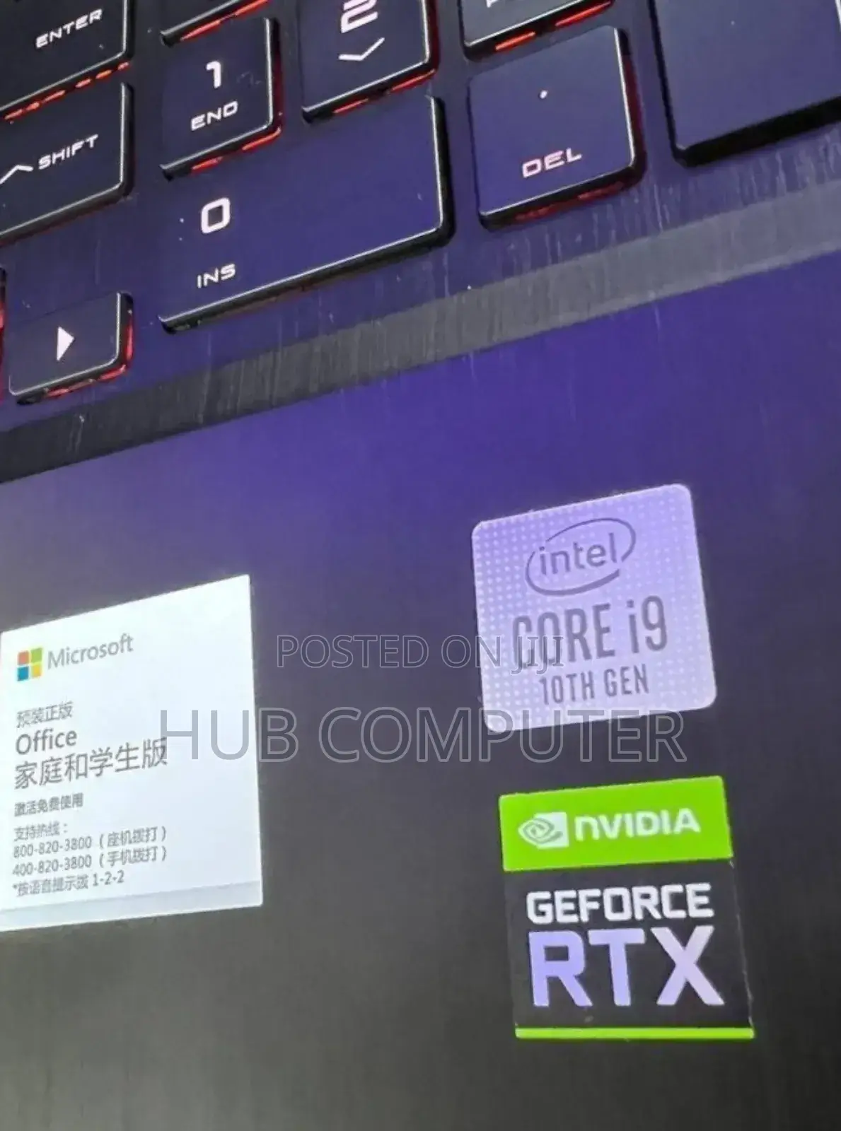 New Laptop HP Omen 15 16GB Intel Core I9 SSD 512GB