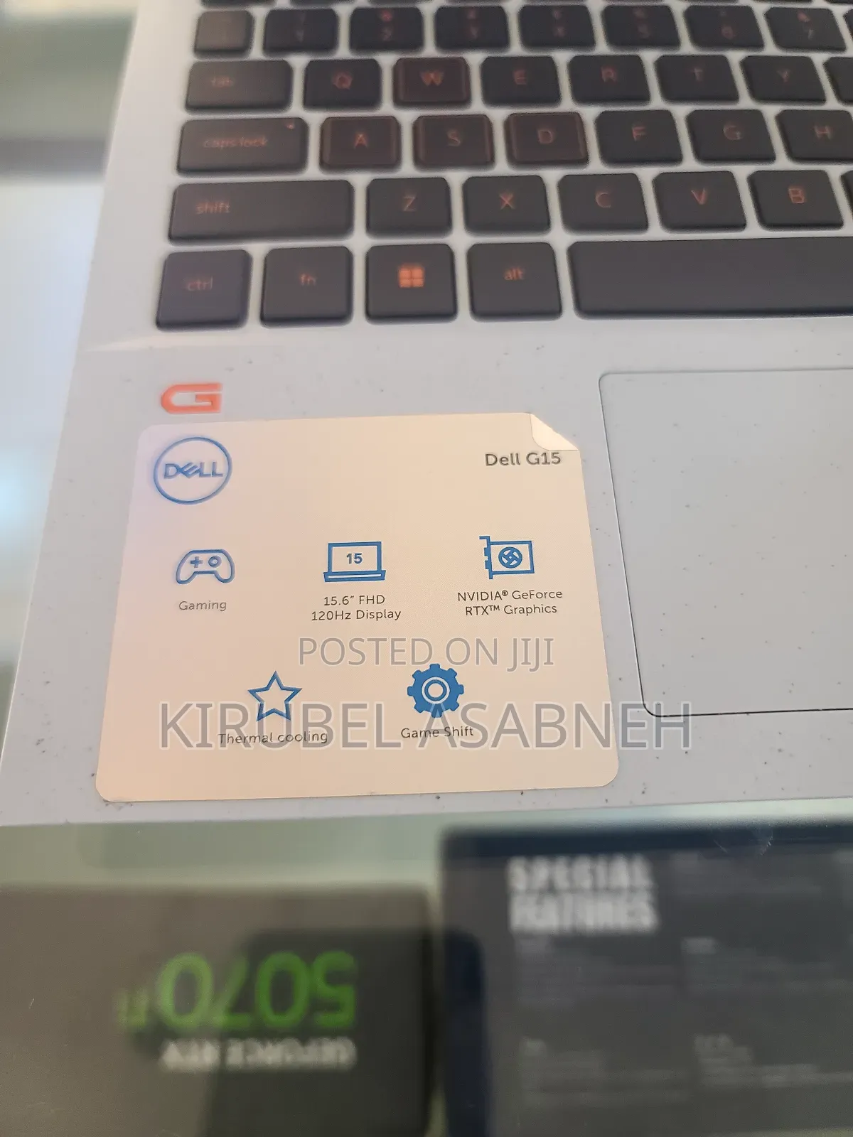 New Laptop Dell G15 5511 16GB AMD Ryzen 5 SSD 512GB