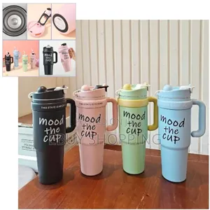 The 1000ml Commuter Companion - Insulated Handle Mug