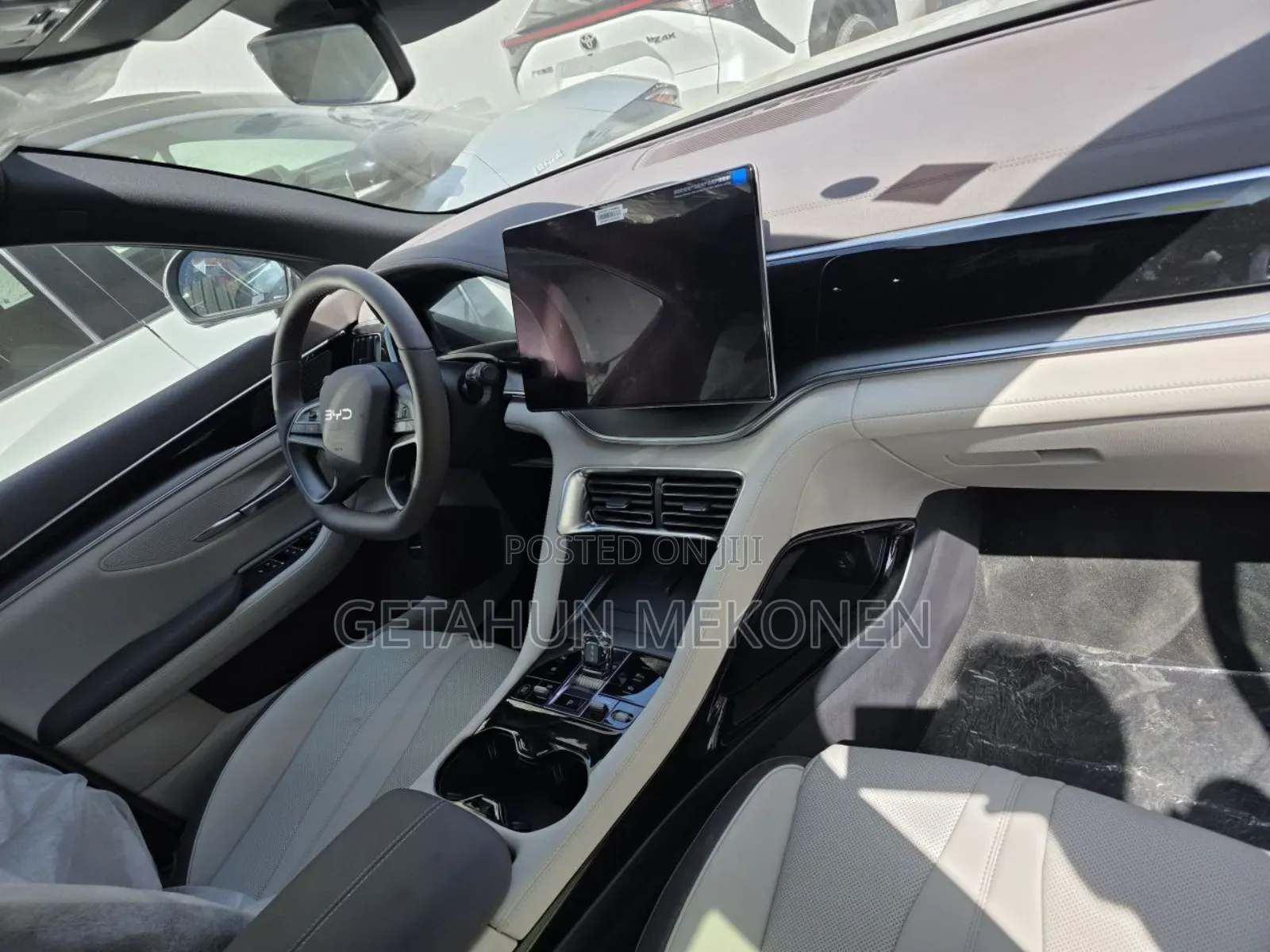 New BYD Song Plus 2025 White