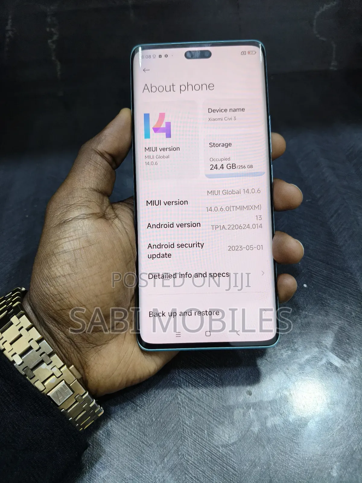 New Xiaomi Civi 3 256 GB Blue