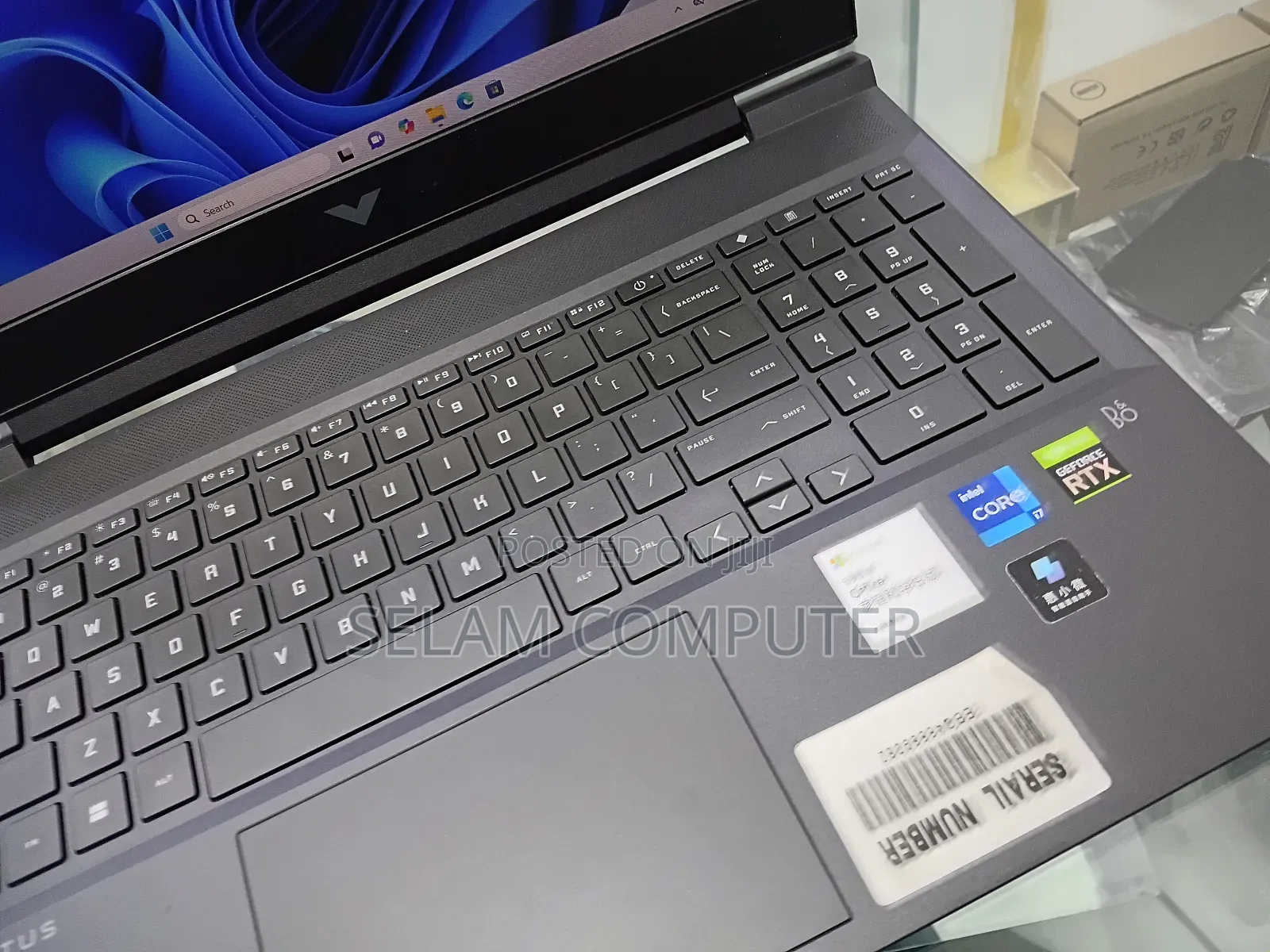 New Laptop HP Victus 16 16GB Intel Core I7 SSD 512GB