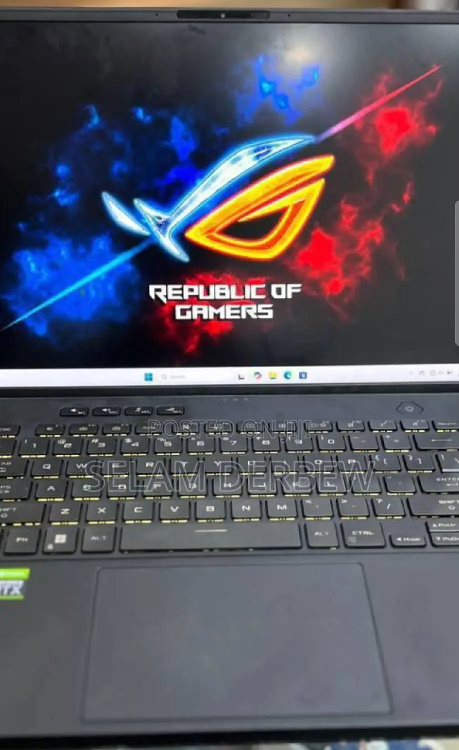 New Laptop Asus ROG Zephyrus M15 GU502LU 16GB Intel Core I7 SSD 512GB
