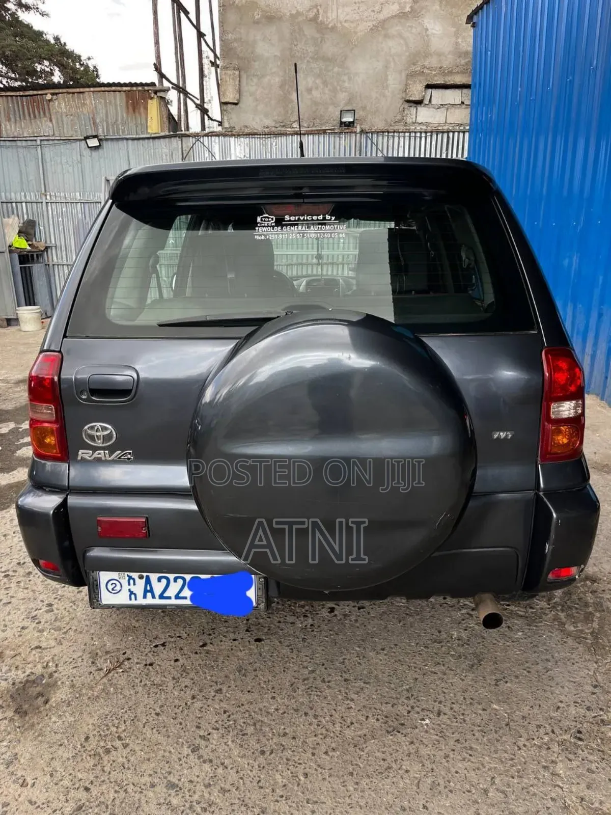 Toyota RAV4 1.8 2005 Gray