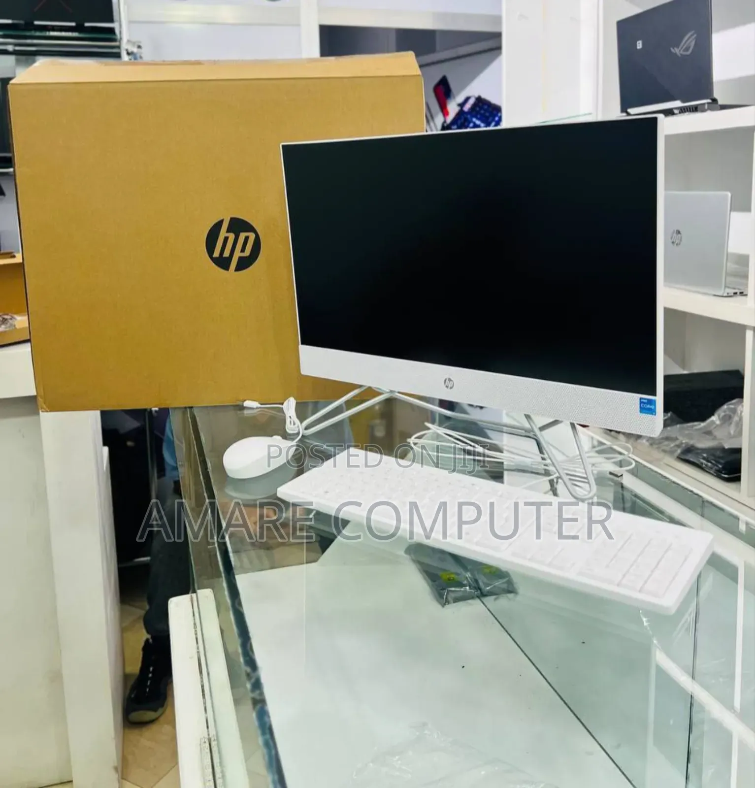 New Desktop Computer HP AiO 24 8GB Intel Core I5 SSD 512GB