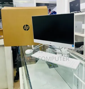 Photo - New Desktop Computer HP AiO 24 8GB Intel Core I5 SSD 512GB