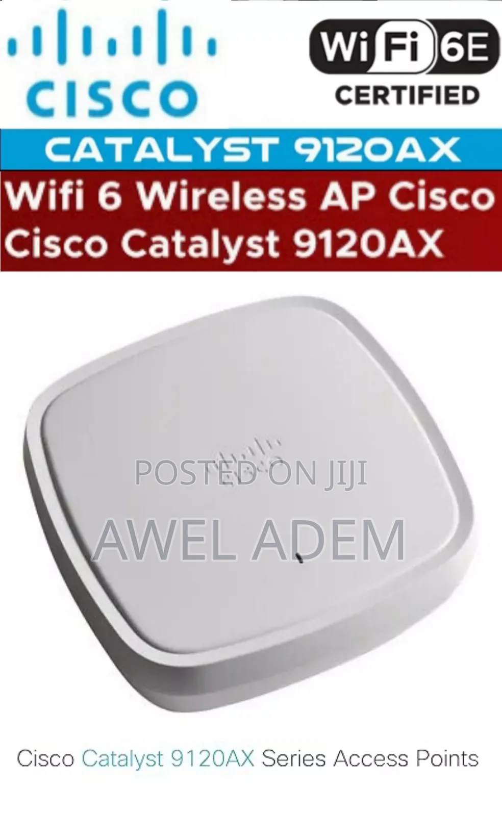 Cisco C9120axi-E Wireless Access Point