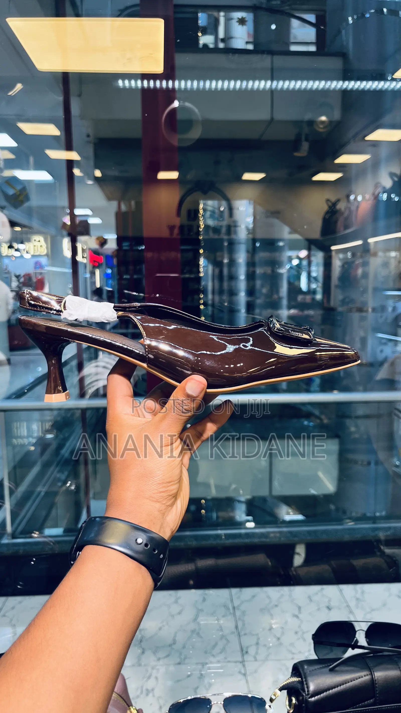 The Brown Ego Heel Shoe