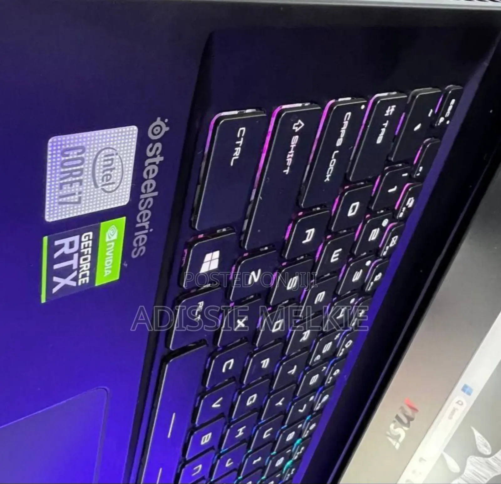 New Laptop MSI GP66 Raider 10GU 16GB Intel Core i7 SSD 512GB