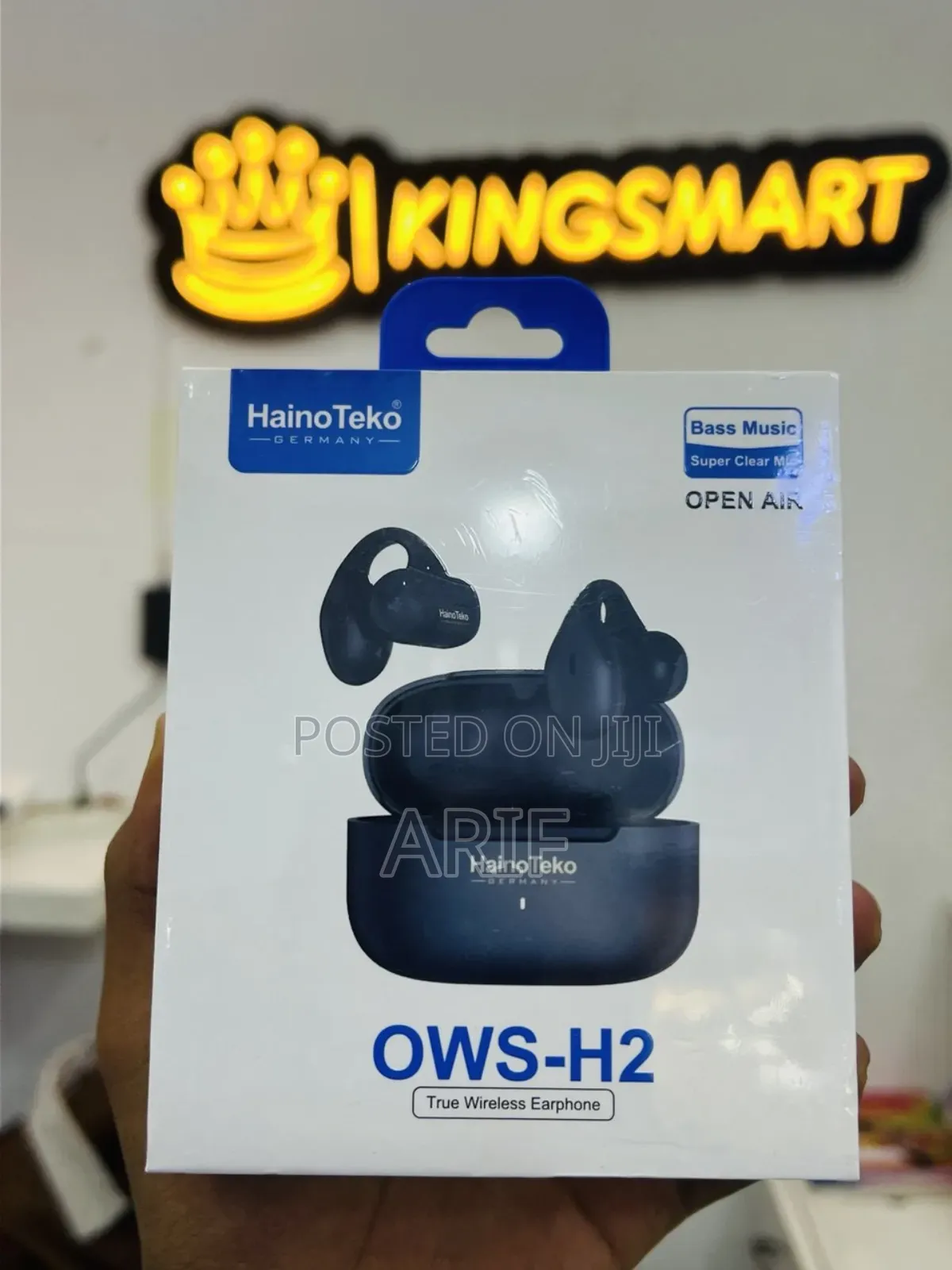 Hainoteko Germany Ows H2 Earpod Open Air Super Clear Mic