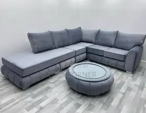 L Shape Sofa With Perspicuity. ሶፋ