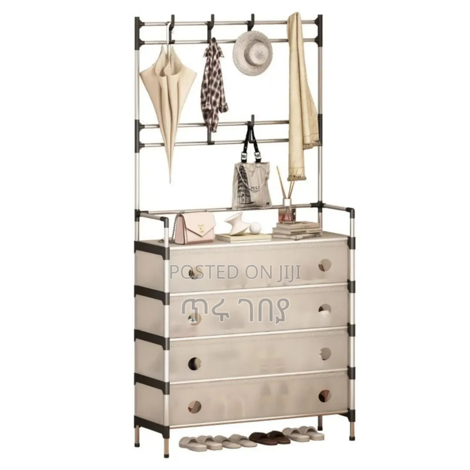 Storage Rack for Shoes,Hats Coat ጫማ,ቦርሳ,ጥላ,ኮፍያ መደርደሪያ #Shoes Rack