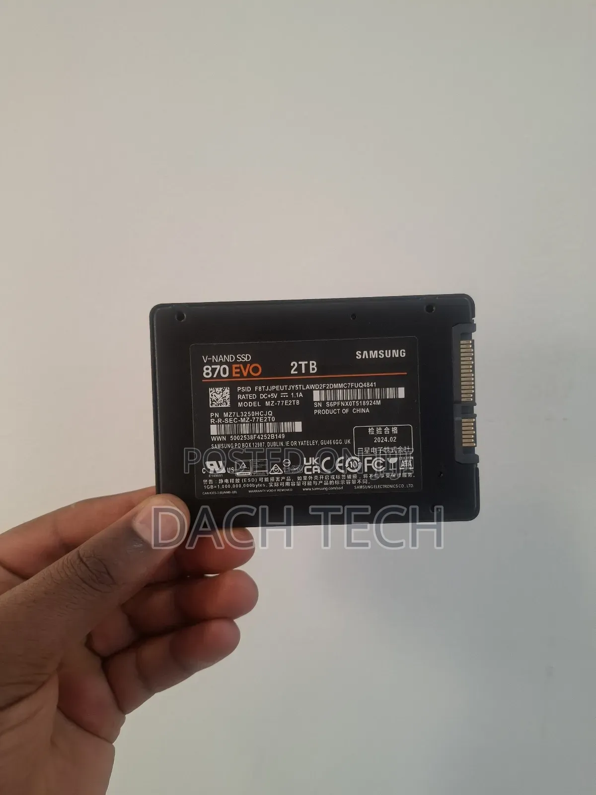 2t Internal SSD