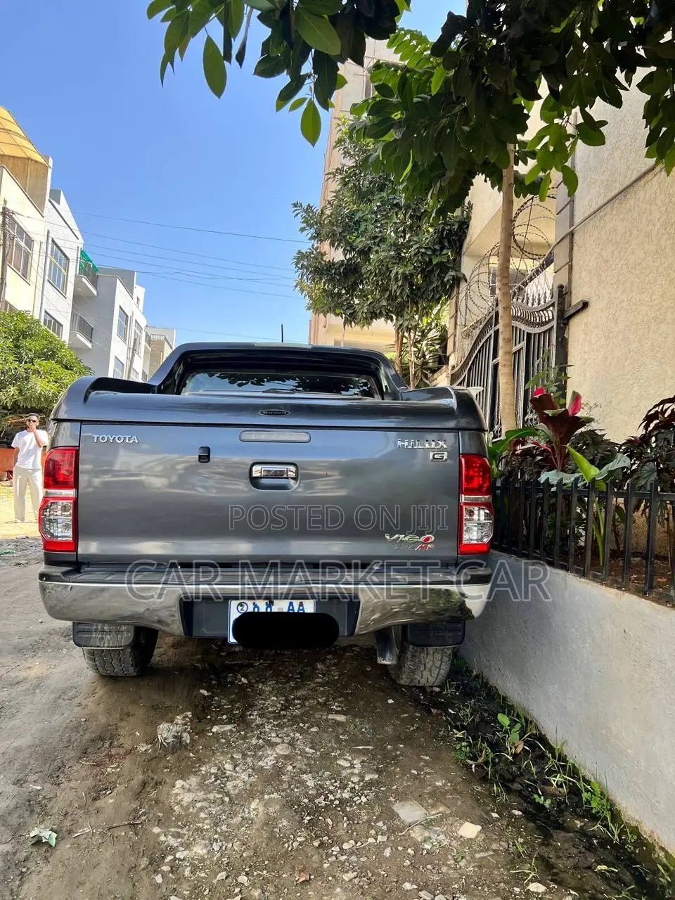 Toyota Hilux 3.0 D-4D 4x4 2014 Gray