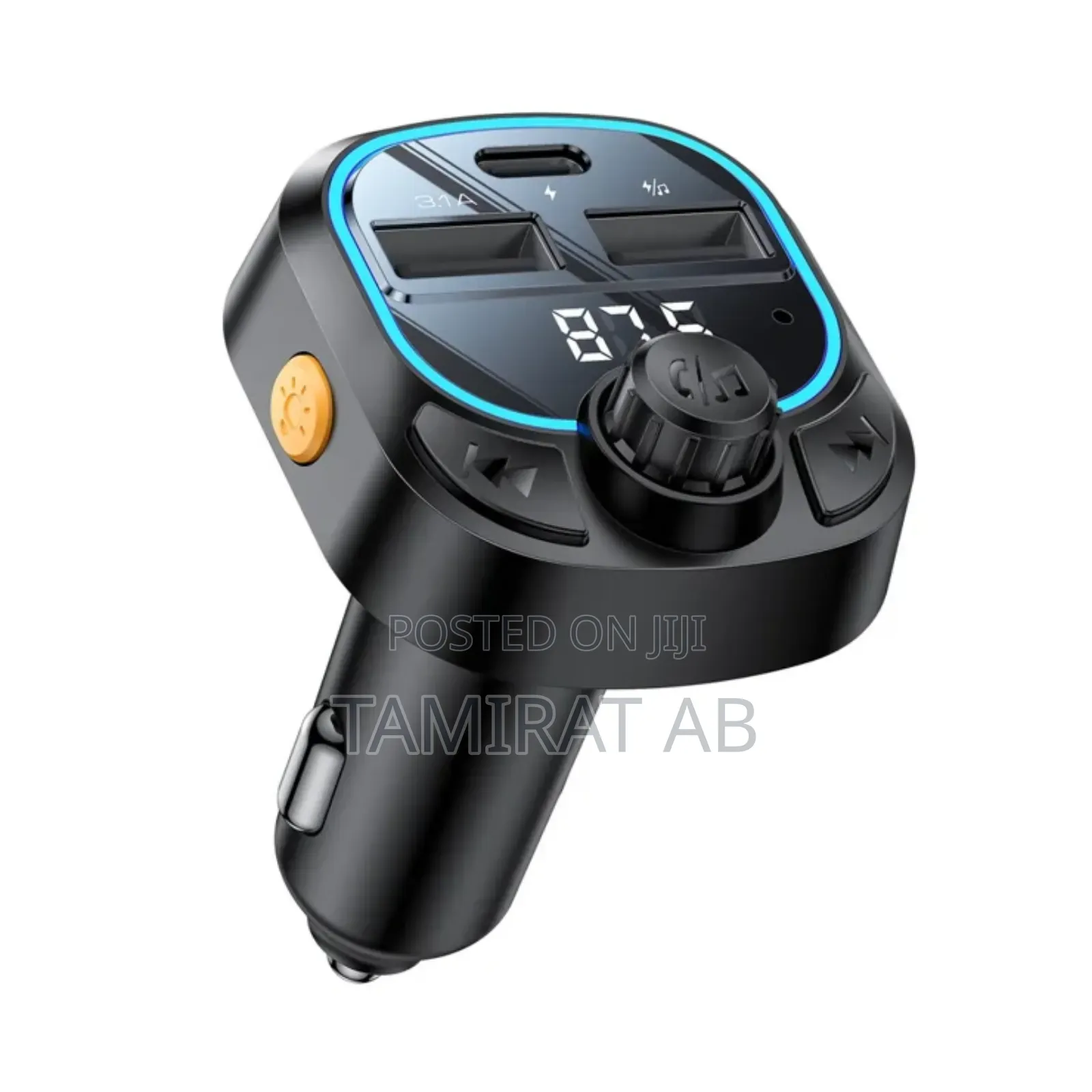 Yesido Y70 Bluetooth Fm Transmitter Car Charger Hands Free Calling