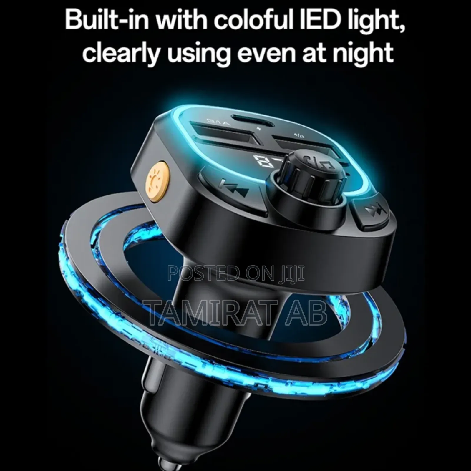 Yesido Y70 Bluetooth Fm Transmitter Car Charger Hands Free Calling