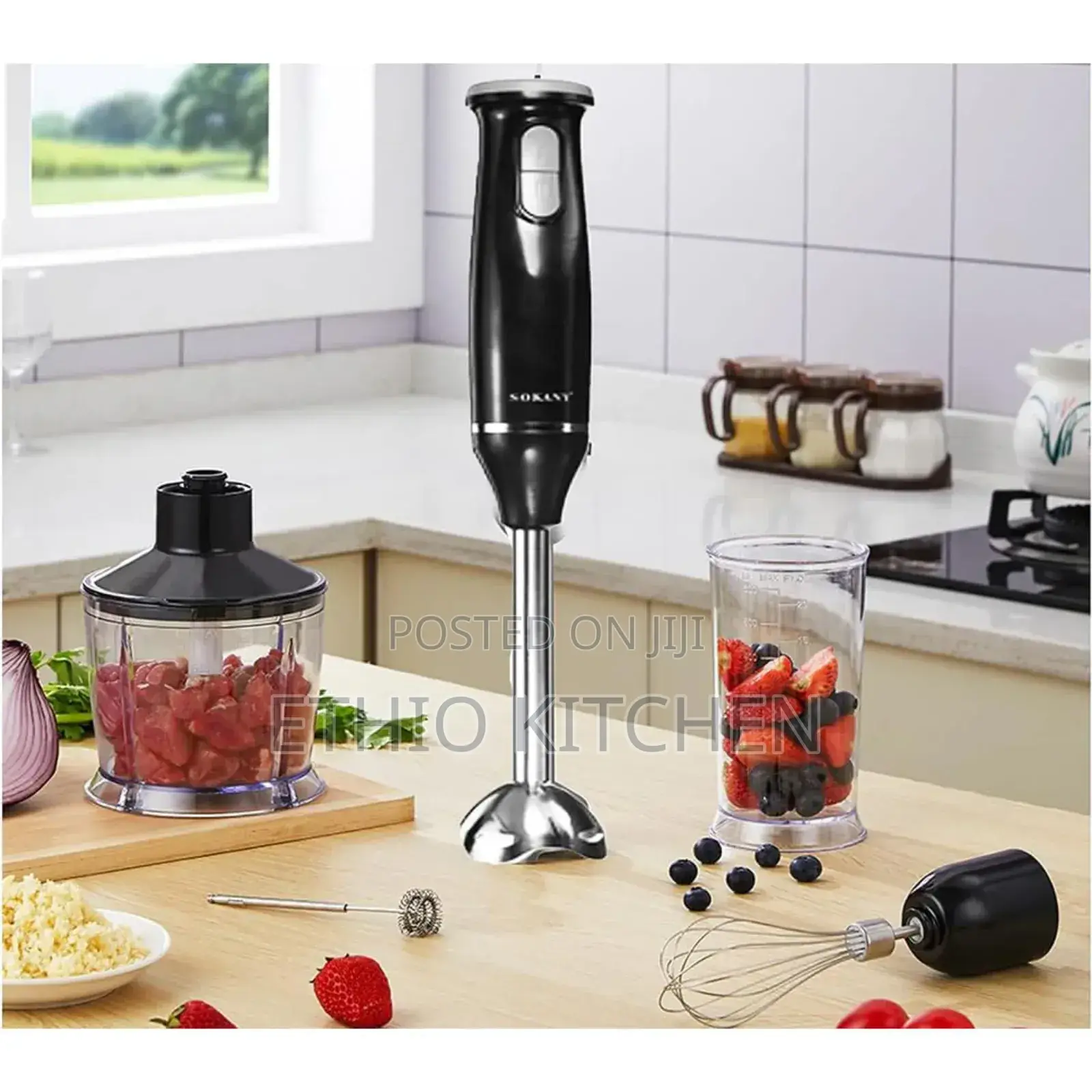 Sokany 5 In 1 Hand Blender