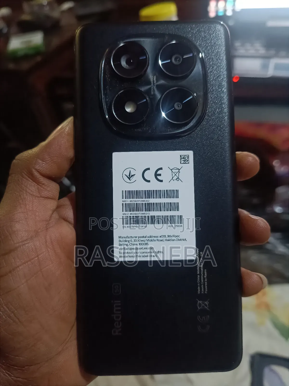 New Xiaomi Redmi Note 14 Pro+ 5G 256 GB Black