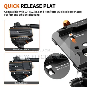 This Is a Coman Professional Video Camera Monopod With Q6 Fluid Head.