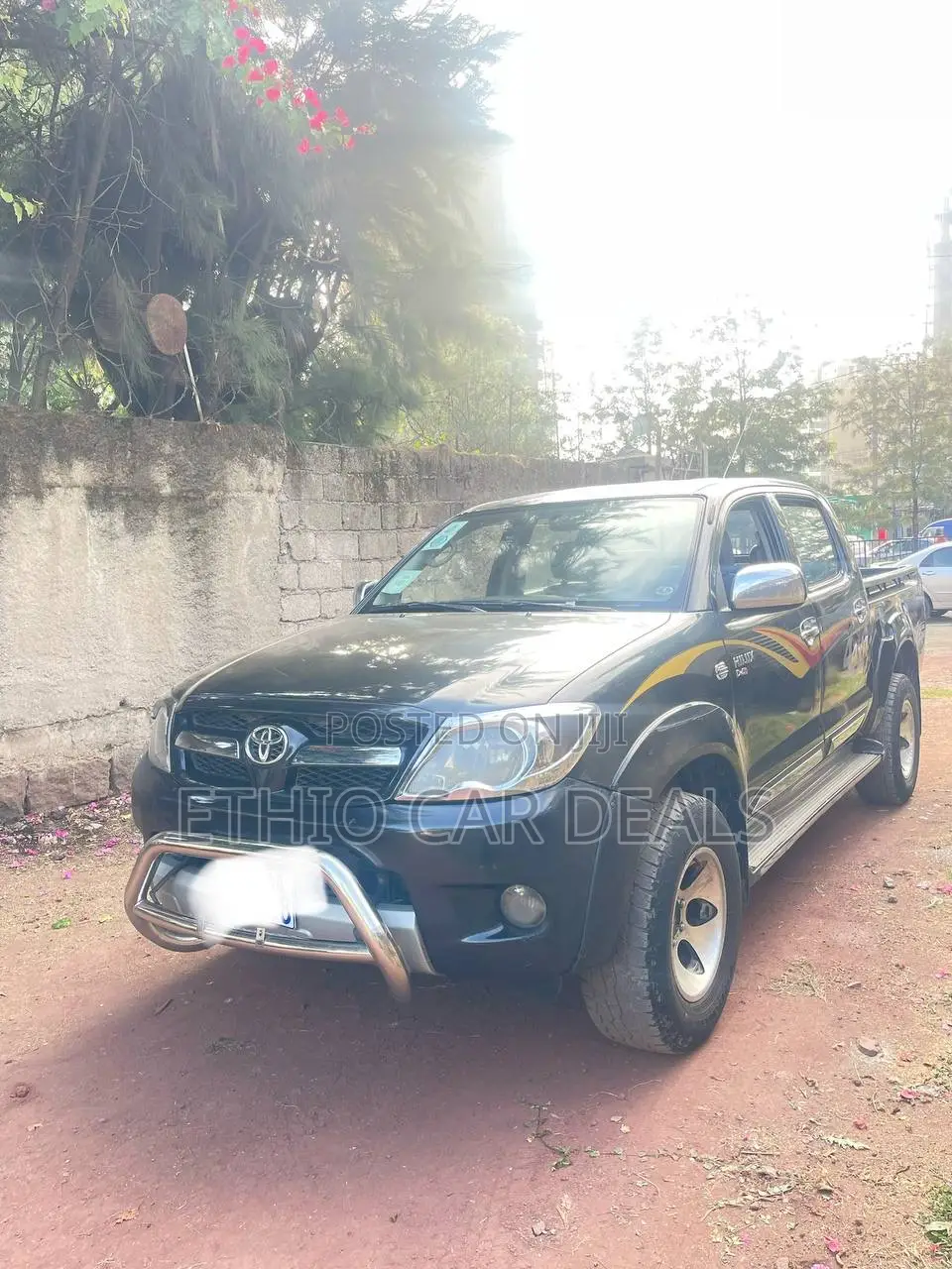 Toyota Hilux 3.0 D-4D Double Cab 4x4 Raider 2007 Black