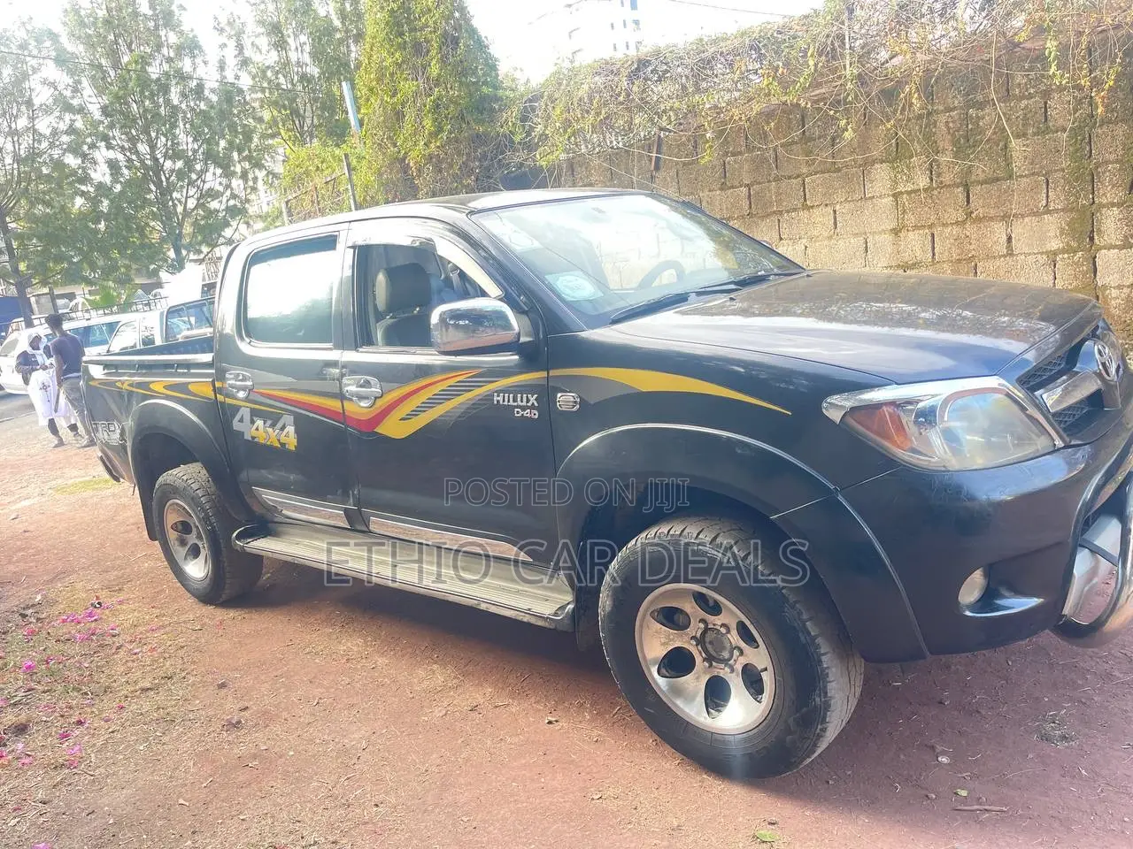 Toyota Hilux 3.0 D-4D Double Cab 4x4 Raider 2007 Black