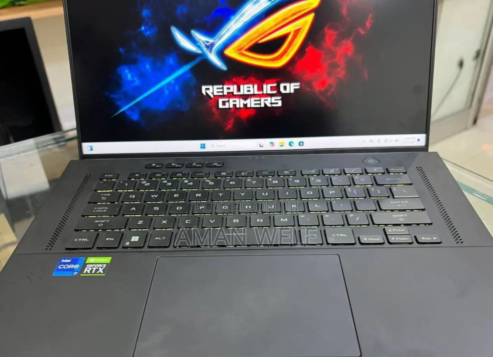 New Laptop Asus ROG Zephyrus G15 16GB Intel Core I7 SSD 512GB