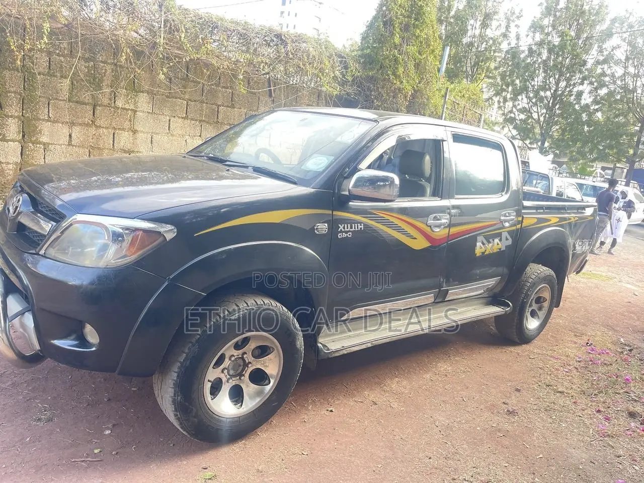 Toyota Hilux 3.0 D-4D Double Cab 4x4 Raider 2007 Black