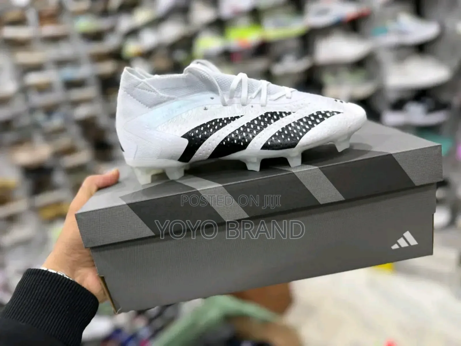 Adidas Predatar Accuracy .2 White Soccer Cleats