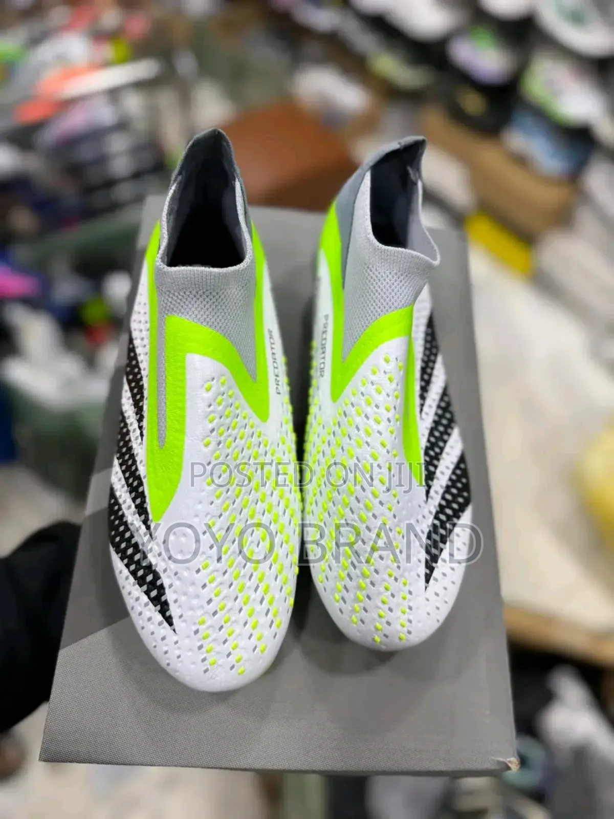 Adidas Predator Accuracy +Sg Amulticolured Soccer Cleats