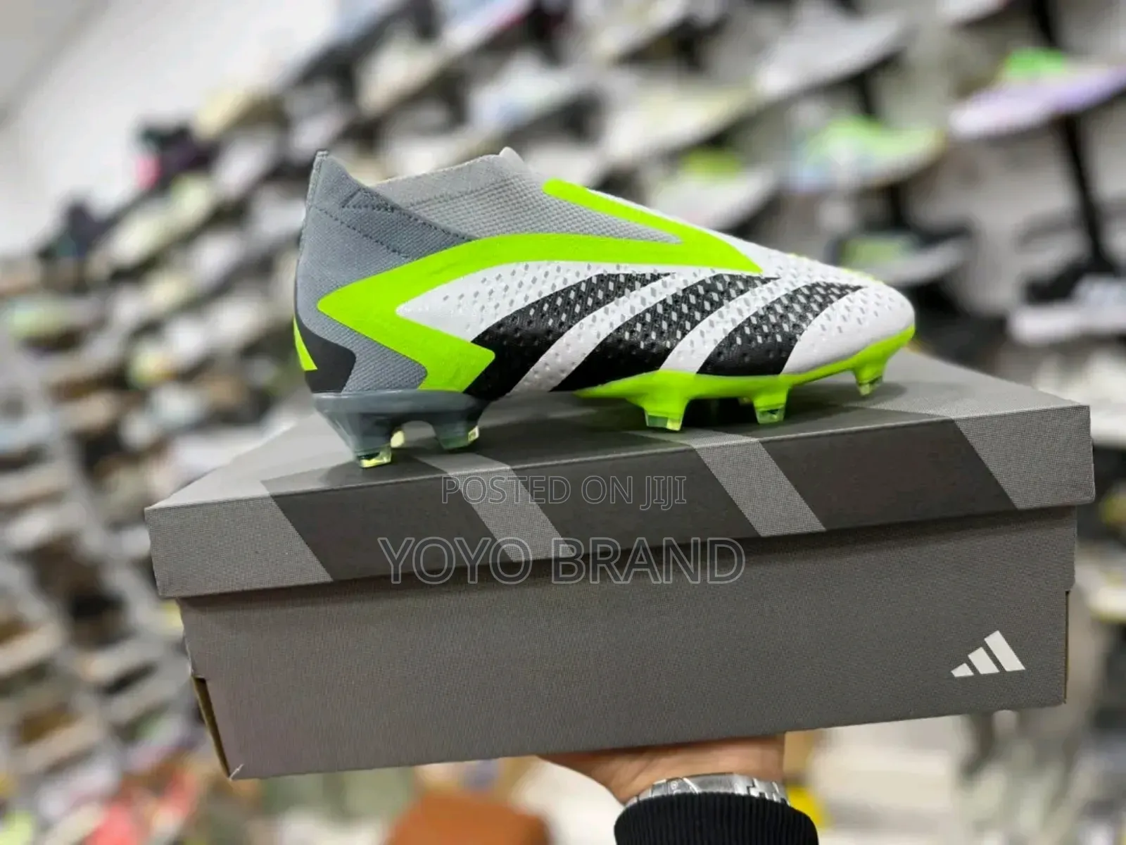 Adidas Predator Accuracy +Sg Amulticolured Soccer Cleats