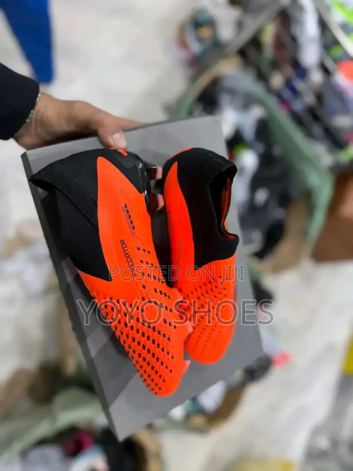 Adidas Predator Accuracy +Sg Amulticolured Soccer Cleats