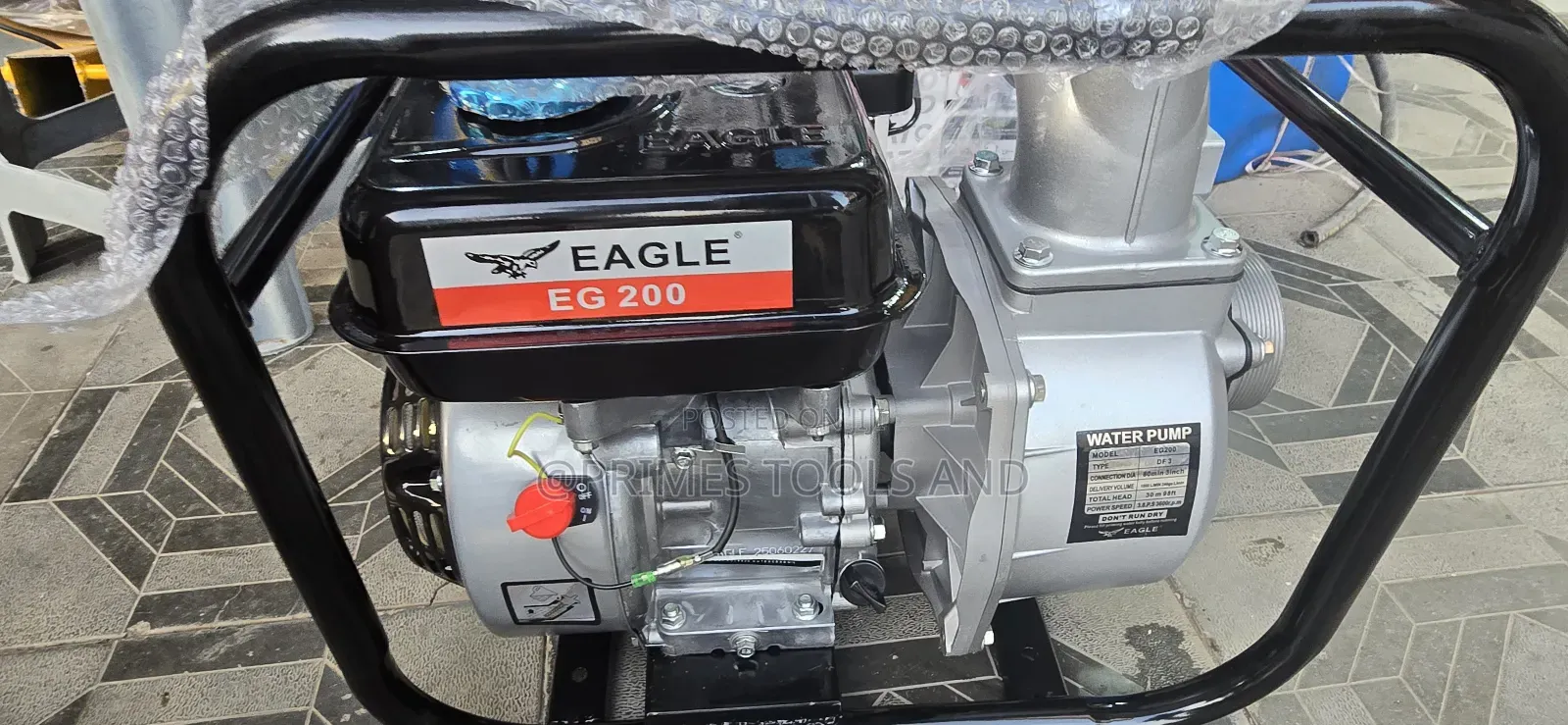 Eagle Eg200 የውሃ ፓምፕ – ጠንካራ እና ተስማሚ