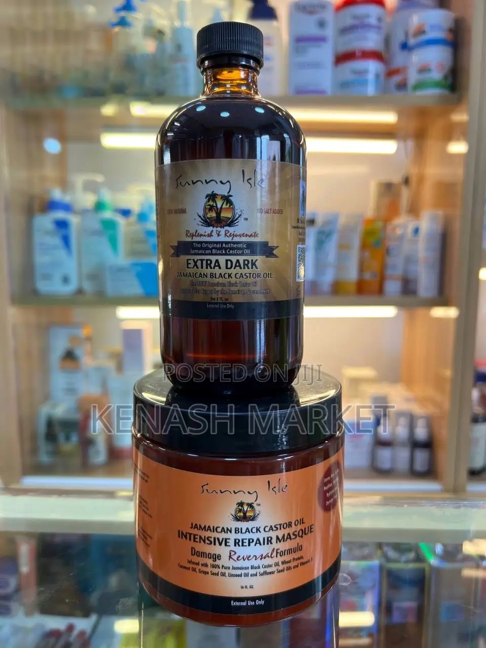 Sunny Isle Castor Oil and Hair Masque