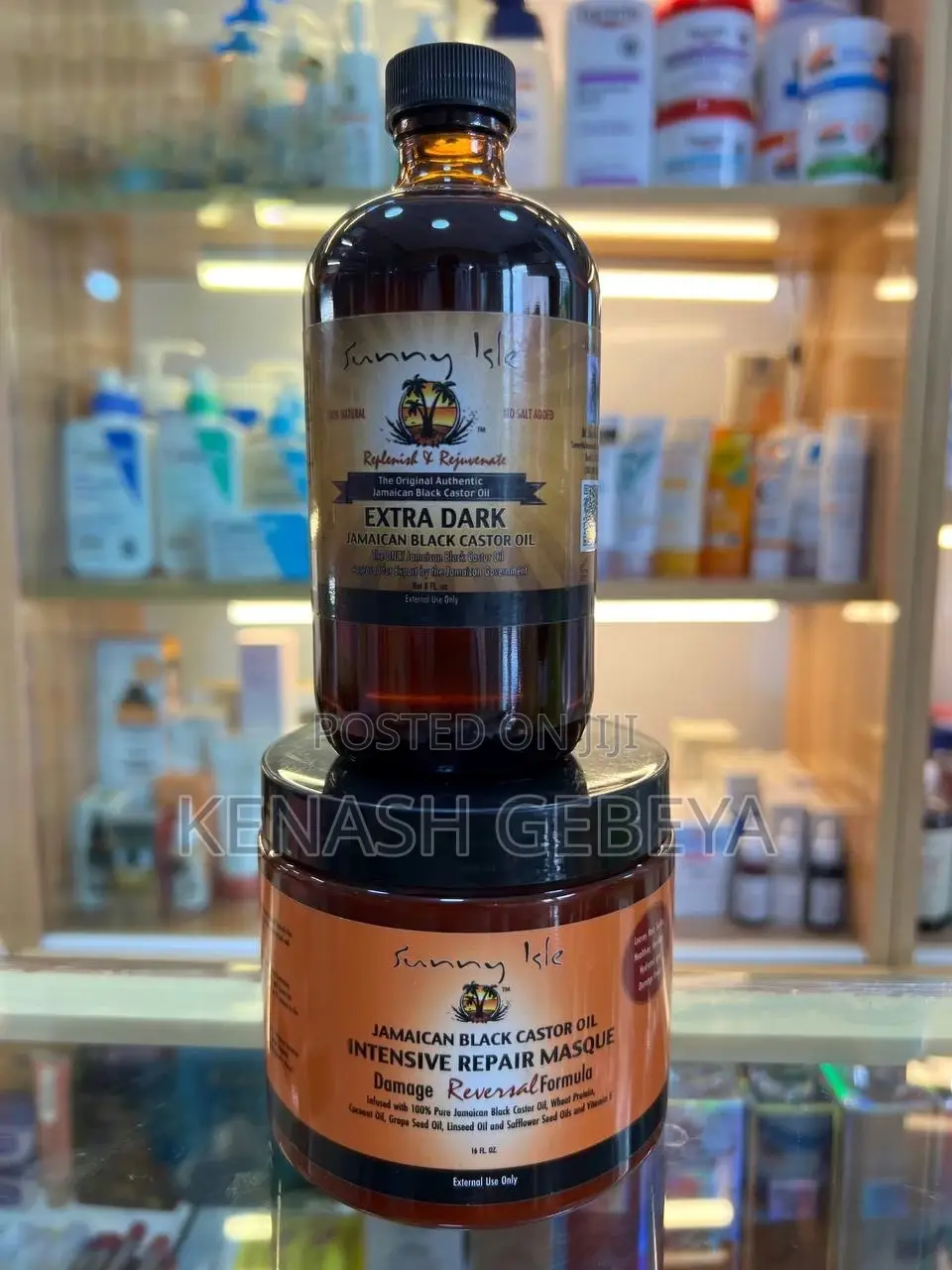 Sunny Isle Castor Oil and Hair Masque