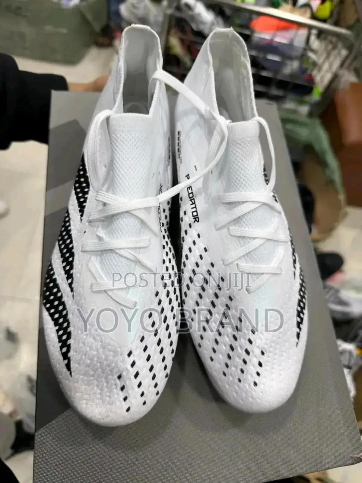 Adidas Predatar Accuracy .2 White Soccer Cleats