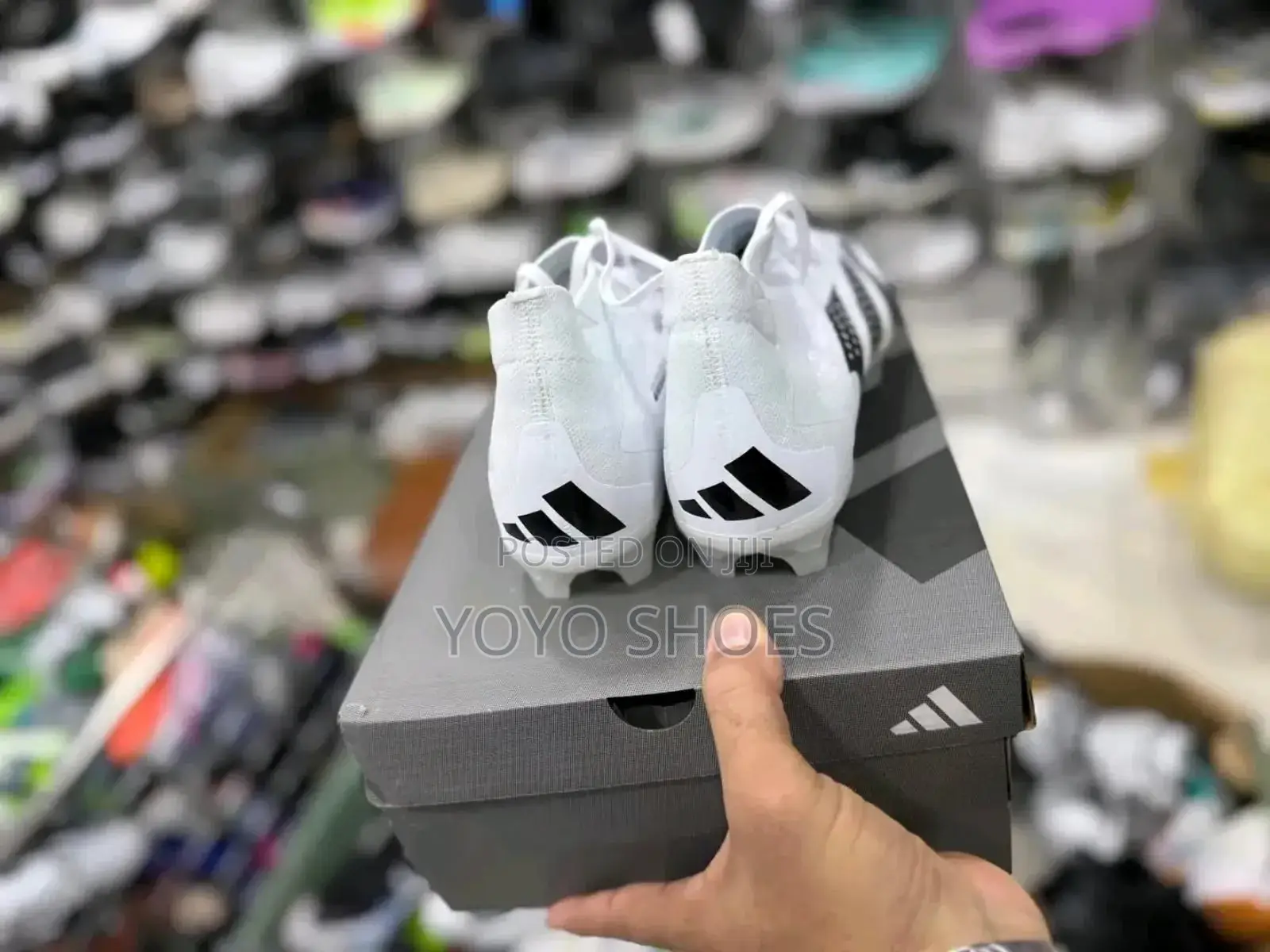 Adidas Predatar Accuracy .2 White Soccer Cleats